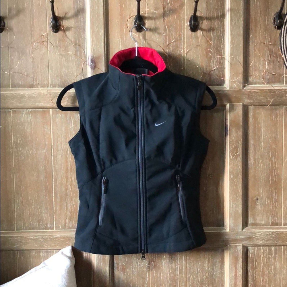 Nike black, grey, red vest